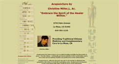 Desktop Screenshot of acupuncturespirit.com